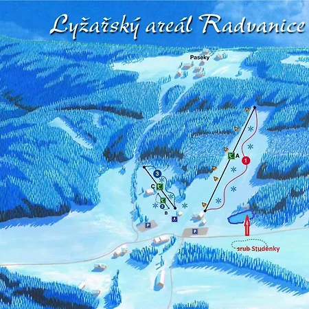 샬레 Srub Na Svahu Sjezdovky V Radvanicich Radvanice (Hradec Kralove)