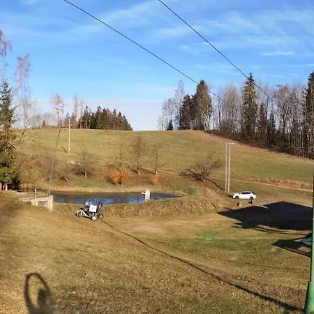 Chalet Srub Na Svahu Sjezdovky V Radvanicích